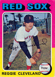 1975 Topps Baseball Cards      032      Reggie Cleveland